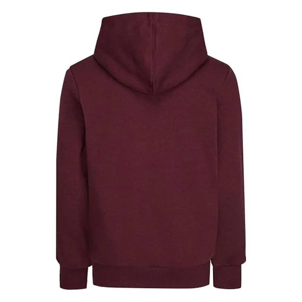 Converse Spray Hoodie Boys Small Red Graphic Print Long Sleeve Pullover RED594